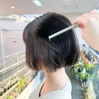 ショート カラー 艶カラー🫧 猿渡 響のヘアスタイル