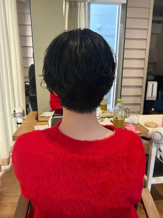 ショート パーマ 、 、のヘアスタイル