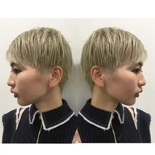 ショート カラー KONOMI スタイリストのヘアスタイル