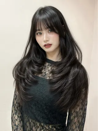 ロング カラー 表参道/ワンホンヘア SAAYA🖤のヘアスタイル