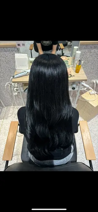 ロング カラー 暖色カラー/ パリジェンヌ💟みくのヘアスタイル