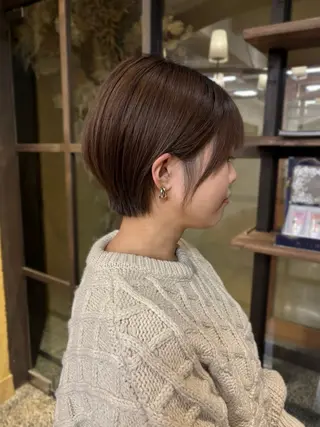 ショート zerohair むらなかあやね🐰ᩚのヘアスタイル