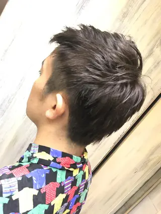 ショート メンズ shi hoのヘアスタイル