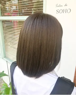 ミディアム カラー 🌈🌸あおき みちる🌟💗のヘアスタイル
