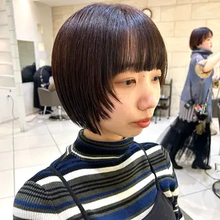 ミディアム HCA studioのヘアスタイル