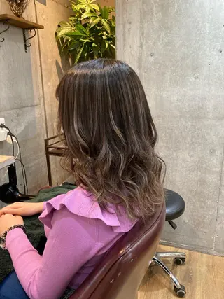 ロング カラー 縮毛矯正/髪質改善 /SATOKOのヘアスタイル