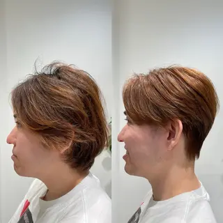 ショート カラー メンズ 似合わせスタイル 表参道🌿ちえのヘアスタイル