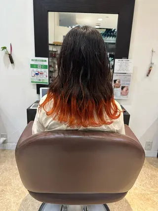 ロング カラー 保井 実奈美のヘアスタイル