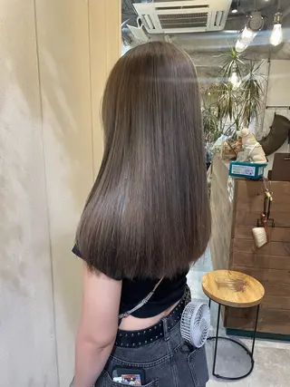 ロング カラー 狩野 羅夢のヘアスタイル