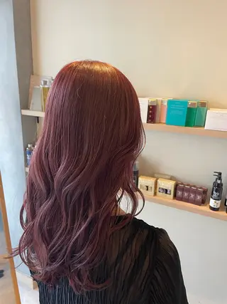 ロング カラー ROCCO アイナ/ レイヤー透明感カラーのヘアスタイル