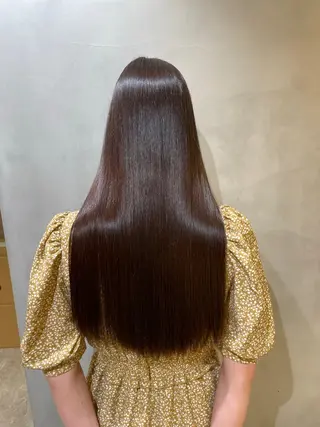 セミロング 🌹圧倒的な縮毛矯正 🌹篠崎祥吾のヘアスタイル