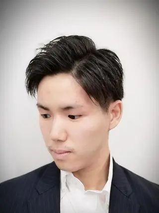 ショート メンズ LIBERTY・野地 barber NDのヘアスタイル