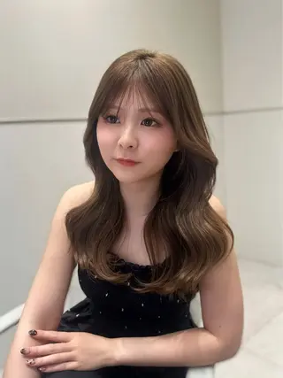 ロング 🍑韓国風レイヤー 🍑莉子のヘアスタイル
