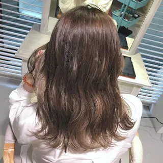 ミディアム カラー 🍊新宿南口🍊 ERINAのヘアスタイル