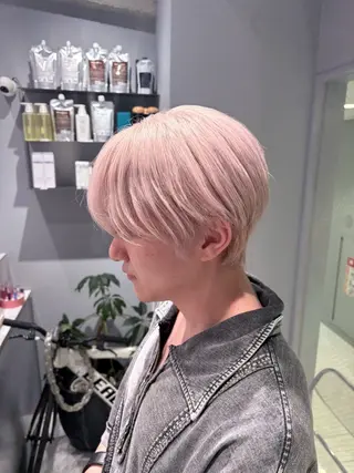 ショート カラー メンズ 菜々🦖新宿 men's特化のヘアスタイル