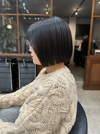 ショート カラー 廣瀬双葉 ボブ/ミディアムのヘアスタイル