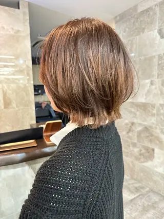 ショート カラー レイヤー職人 横浜/似合わせ/秋山のヘアスタイル