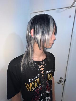 ミディアム 💥ウルフカット デザインあんな💥のヘアスタイル