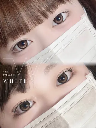 マツエク・マツパ 🎀 mayu WHITE 🎀真菅のマツエク・マツパデザイン