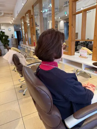 ショート 青山 光のヘアスタイル