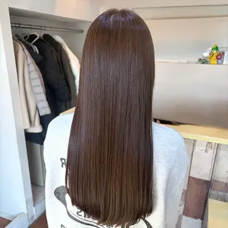 ロング カラー ブリーチなしカラー/ 髪質改善/西川奈穂のヘアスタイル