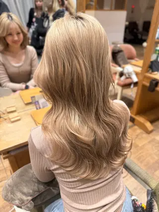 ロング きょうか✨ ブリーチモデル募集中のヘアスタイル