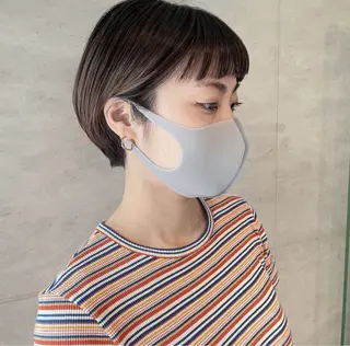 ショート カラー 🫧透明感カラー🫧 古川穂果のヘアスタイル