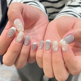 ネイル 0203ムニムサン 💙Harukaのネイルデザイン