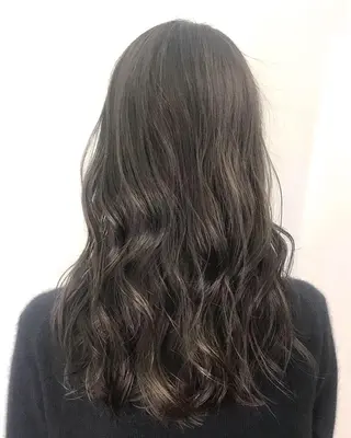 ロング カラー メンズ縮毛矯正 細谷碧海のヘアスタイル