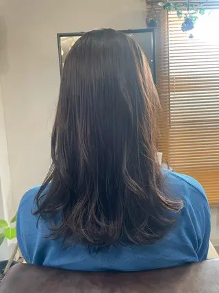 ミディアム カラー 🦋春山 さとみ🦋のヘアスタイル
