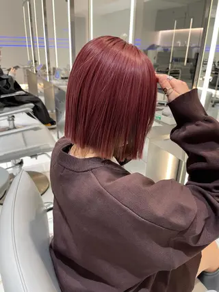 カラー 竹尾 優斗のヘアスタイル