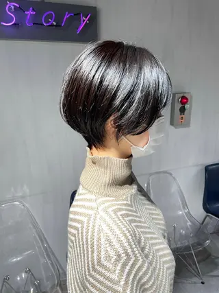 ショート カラー 🦋ボブ・ショート・ レイヤー🦋トシキのヘアスタイル