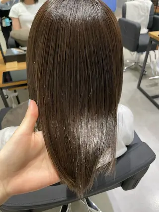 ミディアム anB Bのヘアスタイル