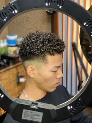 パーマ メンズ 💈Hayate原宿 ／イージーパーマ💈のヘアスタイル
