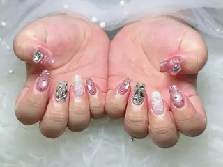 ネイル Eclat〔ｴｸﾗ〕 MOEKA𝜗𝜚*のネイルデザイン