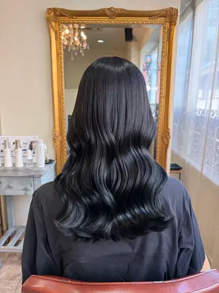 ミディアム 【艶髪カラー】 omiのヘアスタイル