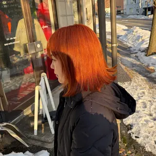 カラー 美容室はなこ✳︎ むうのヘアスタイル