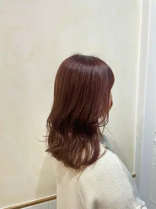 セミロング カラー ⌇ROMEO京橋店⌇ 鎌谷明星🪷のヘアスタイル