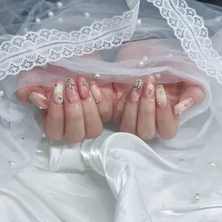 ネイル MoriseNail Jr研修💜はるかのネイルデザイン