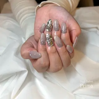 セミロング ネイル SalonPrima 西院Nail&Eyeのネイルデザイン