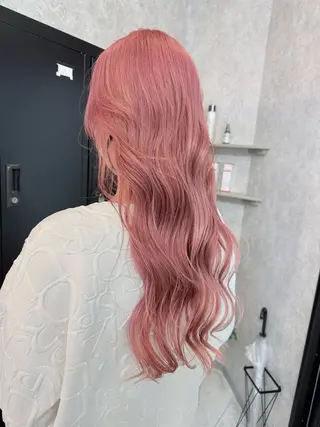 ロング カラー 🌺ハイトーン🌺 矢葺 なぎさ🌺🌺のヘアスタイル
