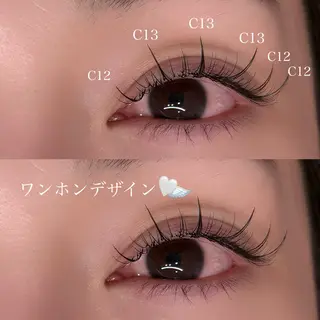 マツエク・マツパ BUNNYEYES MOEKAのマツエク・マツパデザイン