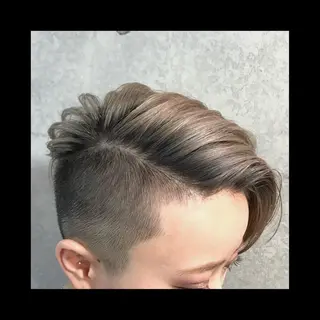 ショート メンズ 及川シゲル 髪質改善講師のヘアスタイル