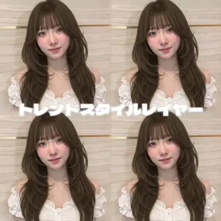ロング カラー 🎀りな🎀透明感 カラー特化大宮のヘアスタイル