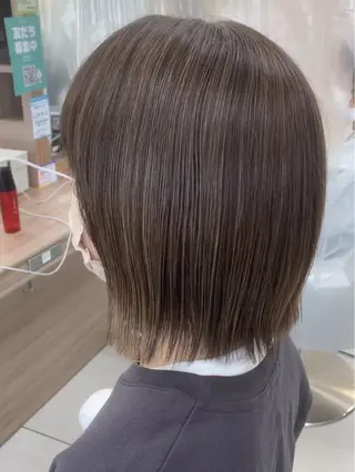 ミディアム 馬場 こなみのヘアスタイル