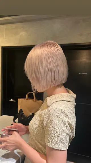 ミディアム カラー タナカ カナ🫧のヘアスタイル