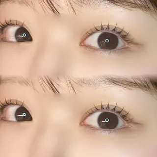 マツエク・マツパ 。ꕤ°₊sakura 束感まつ毛⊹𓈒✿のマツエク・マツパデザイン