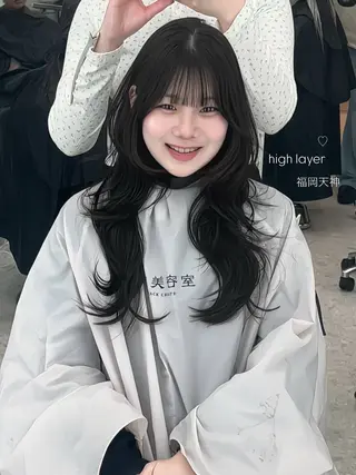 ロング 天神美容室🎀 Ayunaのヘアスタイル