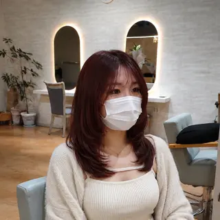ミディアム 松澤日菜 ✂メンズ歓迎のヘアスタイル