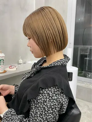 ショート カラー 華 /ショート/ボブのヘアスタイル
